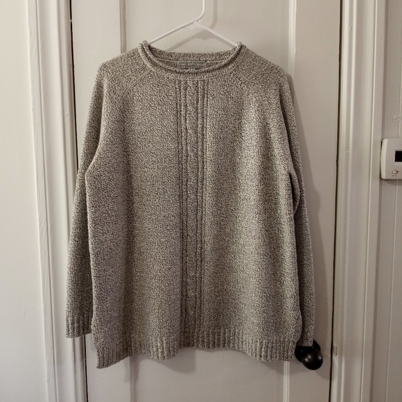 Vintage Carolyn Taylor Cable Knit Sweater Women's Size Large - Picture 1 of 13